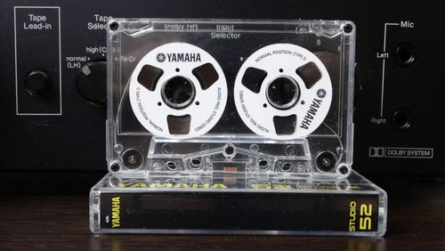 Audio cassette technics white - audio,