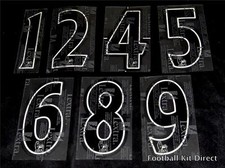 Official Premier League 2007/13 Black Lextra Football Short Numbers 0-9