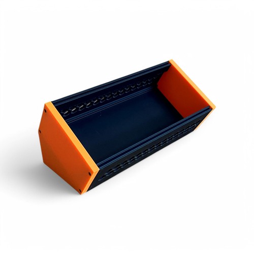52hp angled eurorack case - angled,