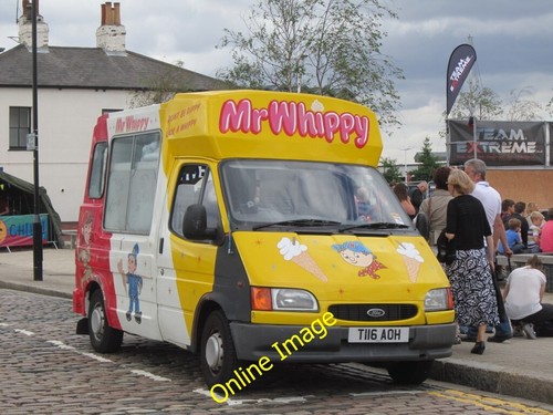 Photo 6x4 ice cream van - photo,