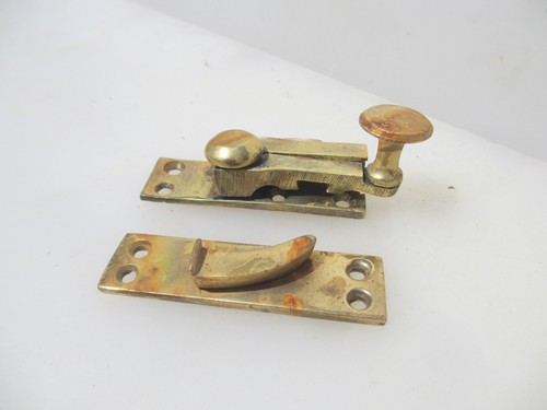 Antique brass sash - sash, window