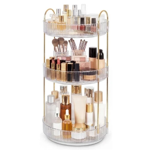 Makeup organiser 360 rotating - makeup,