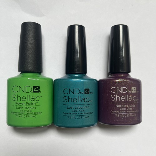 Cnd shellac led gel polish - uv,