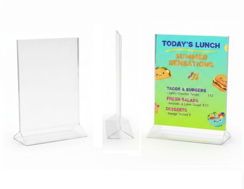 Leaflet holder plastic - holder,