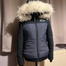 superdry mountain goods bomber jacket small perfect condition