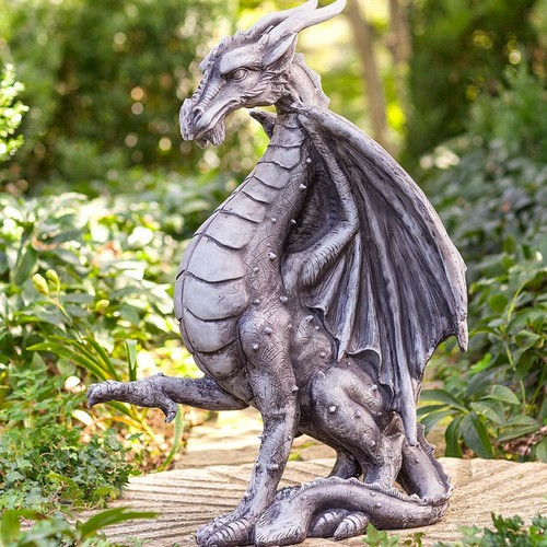 Gigantic dragon statue - gigantic,