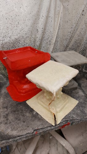 Latex and fibreglass - and, back