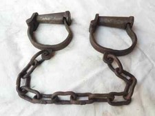 Heavy -Chain Leg Cuffs Lock