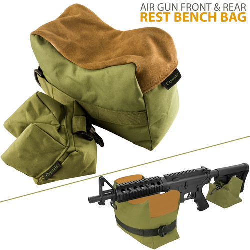Set rifle air gun front - front, and
