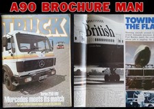 OLD 130 PAGE TRUCK MAGAZINE 1981; ERF TURBO 250 FIAT 79F10 RENAULT JK75 VOLVO F6