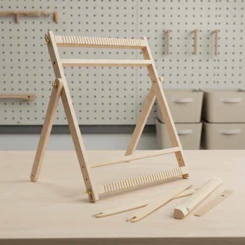 Standing weaving loom beginner - standing,