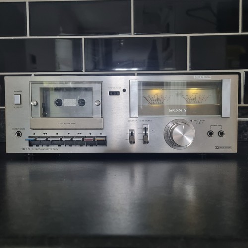 Sony cassette tape deck - sony,