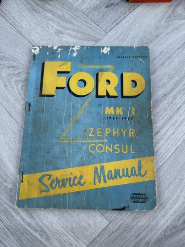 Ford zephyr consul - ,