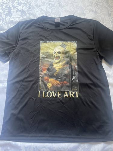 Mens shirt black love art - i,