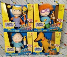 Vintage Rugrats Walking Dolls 1998 Mattel Full Set NOS Brand New Rare