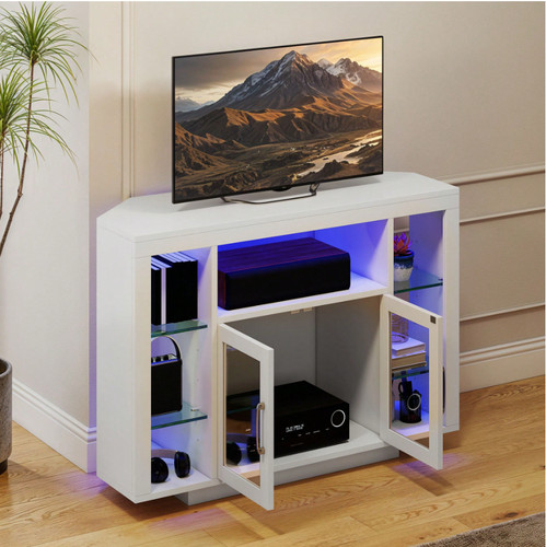 Corner stand cabinet with - tv,