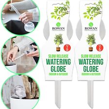 2 LARGE SELF WATERING GLOBES