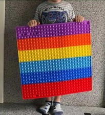 Sensory Room House Play Relax Den Mat Mood Rainbow Rubber Pop Safety Bubble ADHD