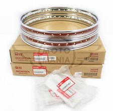 Front & Rear Wheel Rim with spokes Honda SS50 CD50 CL 50 1.4x17 & 1.2x17 Rim