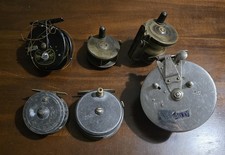 6x Vintage Antique Fishing
