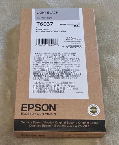 Genuine epson t6037 - t6037, light