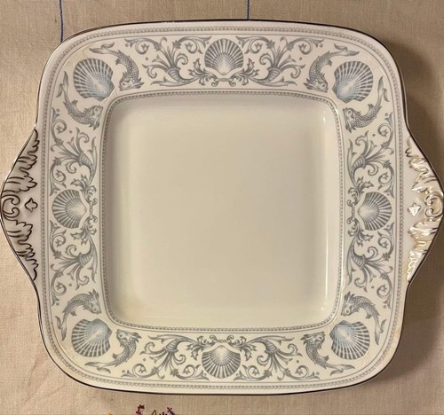 Wedgwood dolphins white square - dolphins,