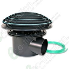 110MM/4" BOTTOM DRAIN AQUA-JET AERATOR KOI FISH POND PUMP FILTER TANK FITTING