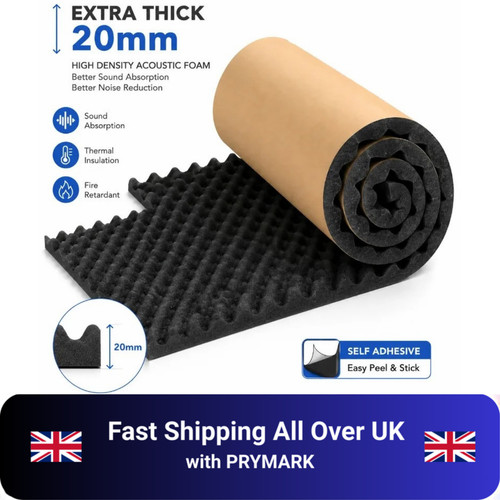 Soundproofing foam - 2m,
