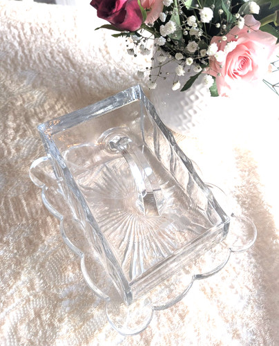 Vintage 1930s art - deco, lidded