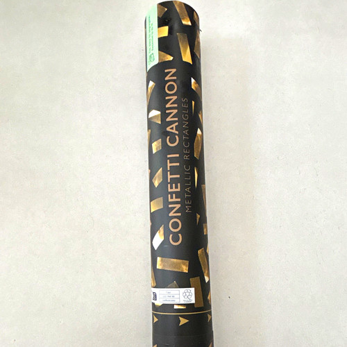 Tubo confetti cannon metallic - confetti,
