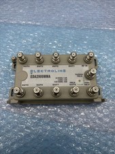 Electroline EDA2900MMA 8-port RF/CATV Distribution Amplifier No Power Adapter
