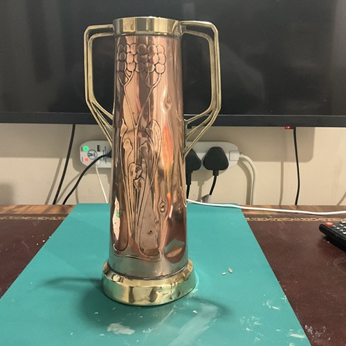 Vintage solid copper and - vintage, brass