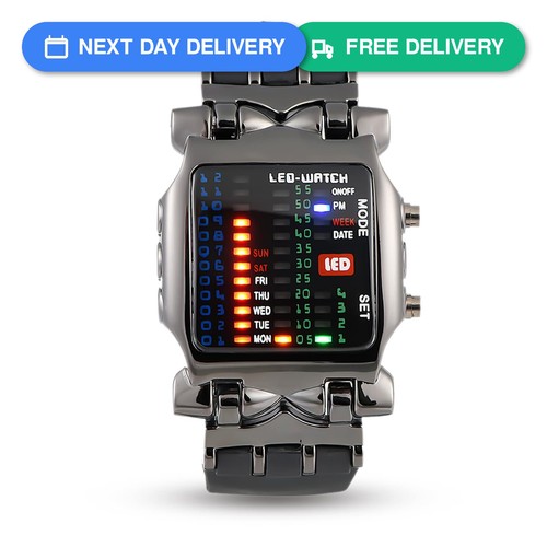 Binary led display - led,