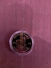 1974 Gold Plated 1oz 24K