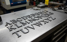 Large Metal Letters 5mm Thick
