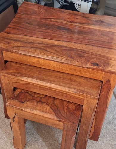 Nest tables solid - tables, wood