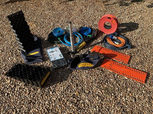 Caravan accessories job - caravan,
