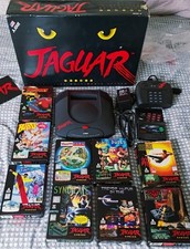 Boxed Atari Jaguar Consol With 10 Games