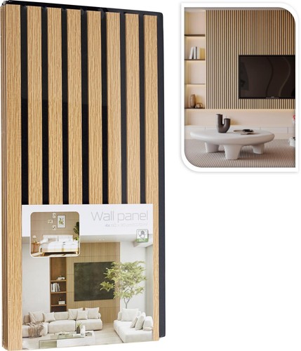 Mdf wood effect wall - effect, panels
