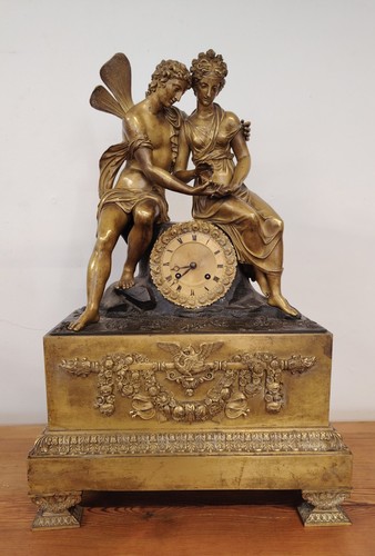 Antique french empire gilded - antique,
