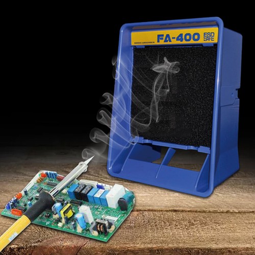 Solder smoke absorber remover - absorber,