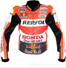 Honda Repsol biker jacket leather motorcycle leather jacket biker leather jacket