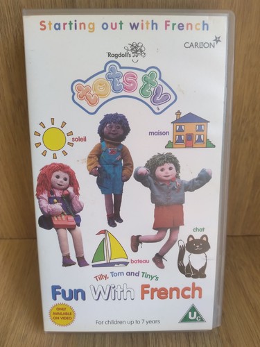 Tots fun with french vhs - tv,
