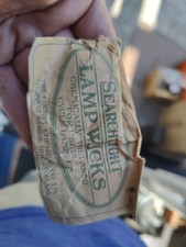 Vintage Bicycle Oil Lamp Wick Searchlight Birmingham 5/8"