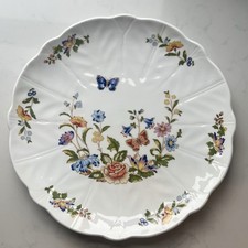 Vintage Aynsley Cottage Garden Large China Cake Plate (26.5cm) Diameter