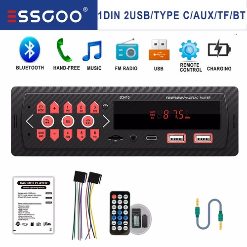 Single din car - din, radio