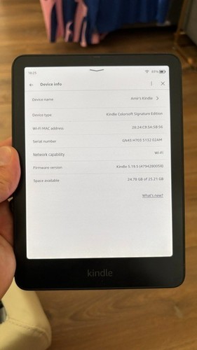Amazon kindle coloursoft - amazon,