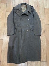 Original British Army WW2 Soldiers Wool Greatcoat 38”-40” Chest