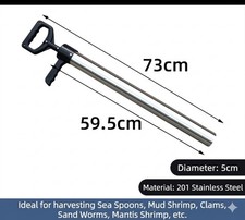 Stainless Steel Bait Pump 73cm