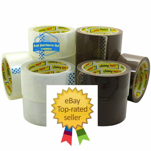 Brown tape parcel packing - ,